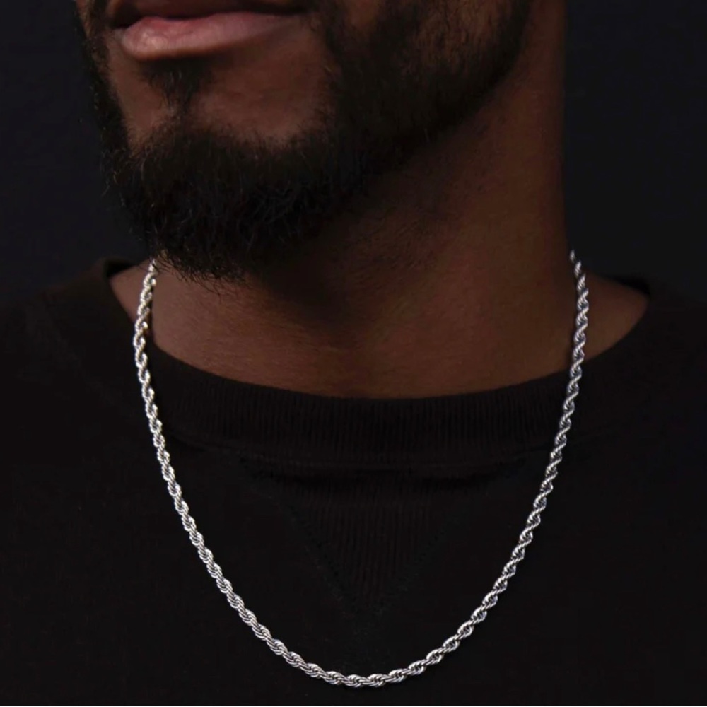Silver men’s chain